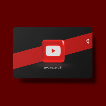 Připojená a bezkontaktní karta sledování YouTube