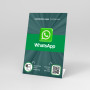 Chevalet NFC WhatsApp avec...