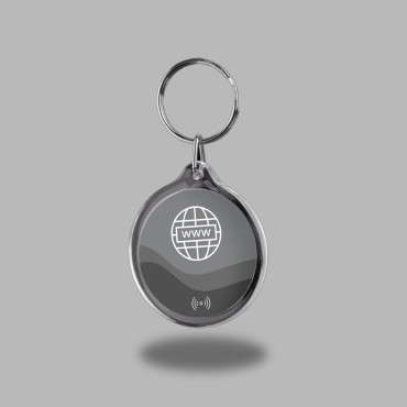 NFC key fob Connected website
