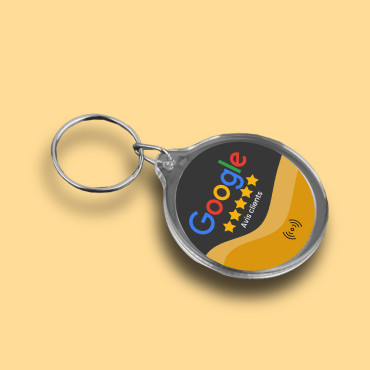 Porte-clés NFC Avis Clients Google connecté
