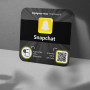Plaque NFC Snapchat...