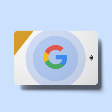 Google NFC kontaktløst og tilsluttet anmeldelseskort