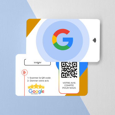 Tarjeta de revisión conectada y sin contacto de Google NFC