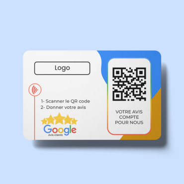 Google NFC kontaktløst og tilkoblet anmeldelseskort