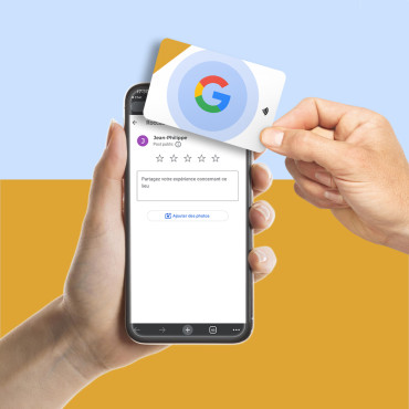 Google NFC kontaktlöst och anslutet granskningskort