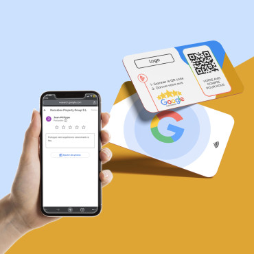Scheda di revisione Google NFC senza contatto e connessa